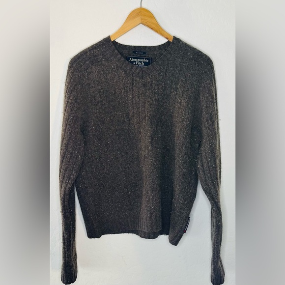 Abercrombie & Fitch Other - Y2K Abercrombie & Fitch Men's Dark Gray Crewneck Sweater